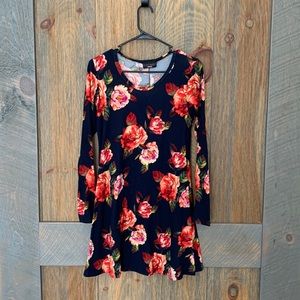 Floral Long Sleeve Dress